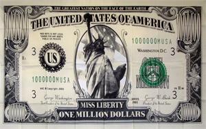 $1,000,000 Bill 3'x 5' Novelty Flag